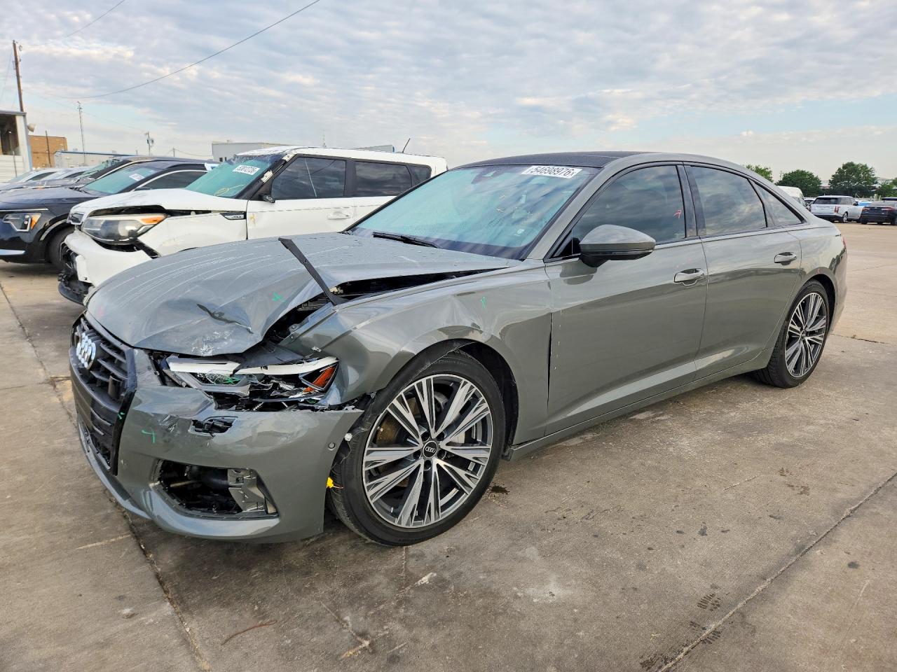 2023 Audi A6 Premium Plus, VIN WAUE3BF24PN034003 — Фото с аукциона 1 of 4