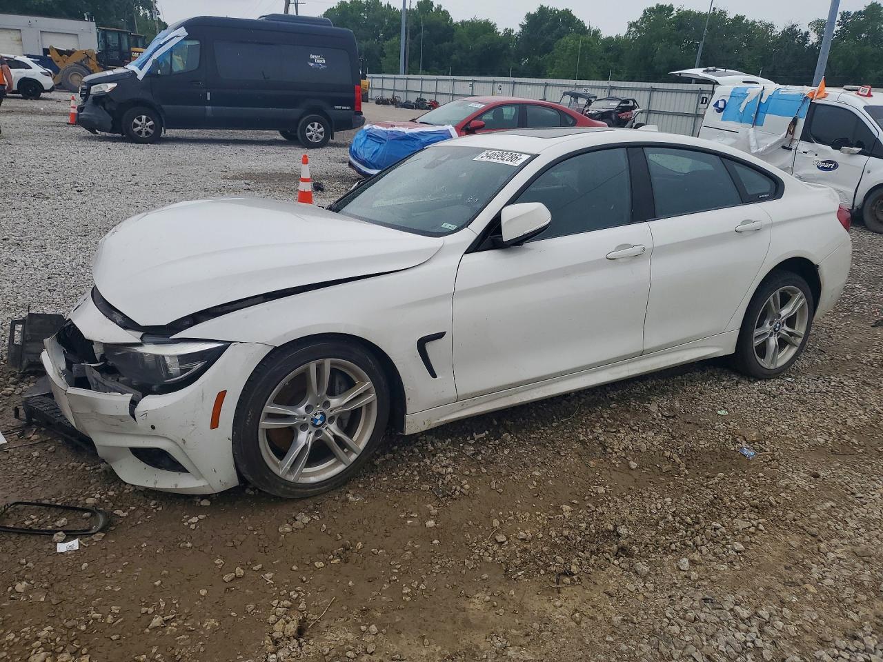2018 BMW 4 Series 430i xDrive, VIN WBA4J3C5XJBG95021 — Front end