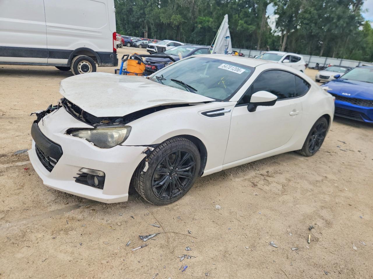 2014 Subaru BRZ Limited, VIN JF1ZCAC19E9602168 — Front end