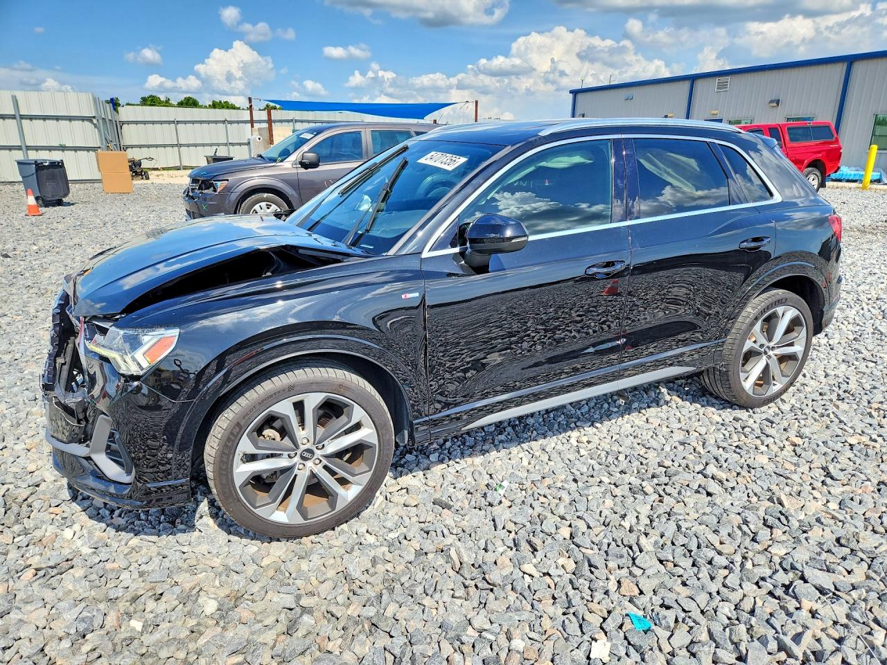 2020 Audi Q3 S line Premium Plus, VIN WA1EECF33L1088478 — Side