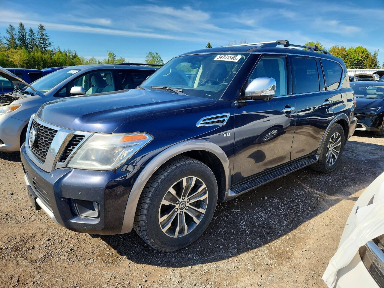 2018 Nissan Armada SV, VIN JN8AY2NC4J9550203 — Normal wear