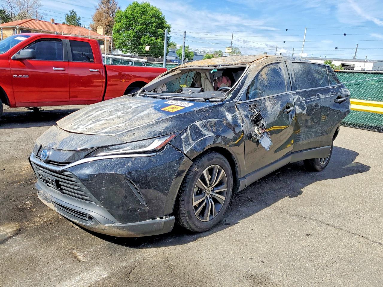 2023 Toyota Venza LE, VIN JTEAAAAH1PJ136827 — Rollover