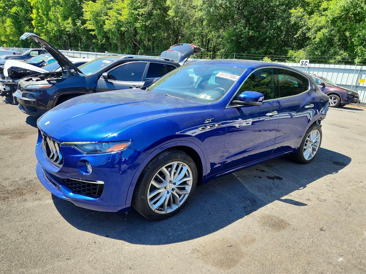 2022 Maserati Levante GT, VIN ZN661XUA5NX402337 — Rear end