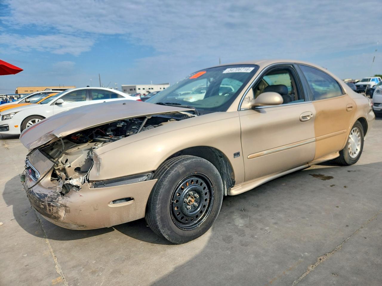 1999 Mercury Sable LS, VIN 1MEFM53S7XG633233 — Перед