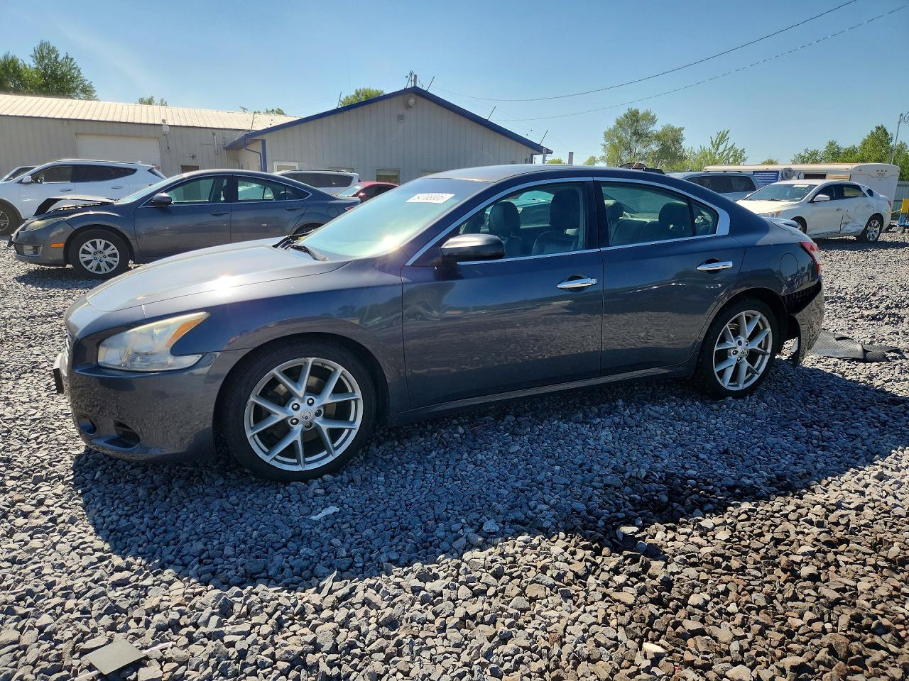 2009 Nissan Maxima SV, VIN 1N4AA51E29C812815 — Зад