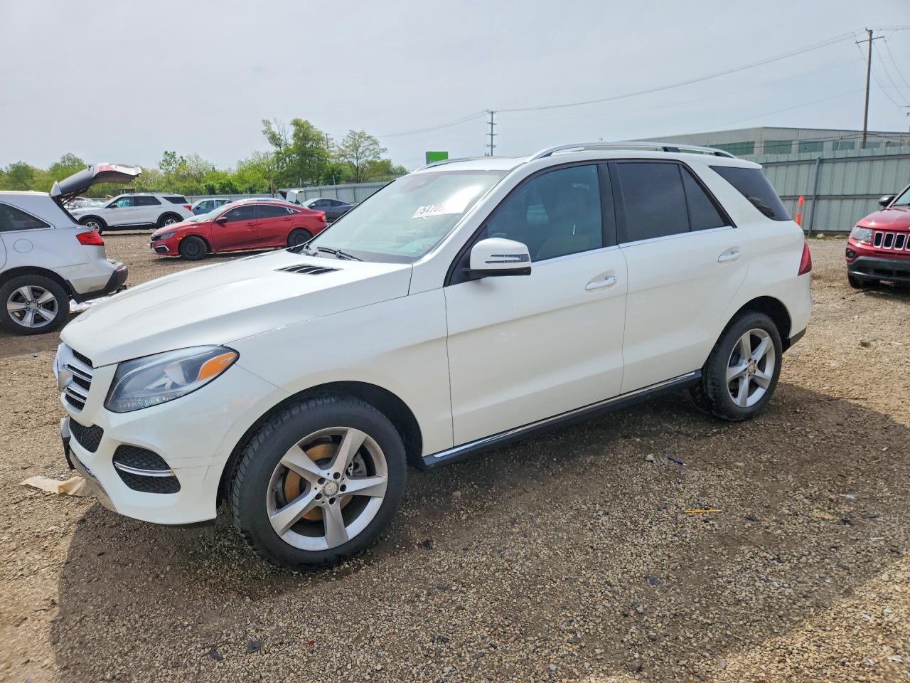 2016 Mercedes-Benz GLE 350, VIN 4JGDA5HBXGA753035 — Side