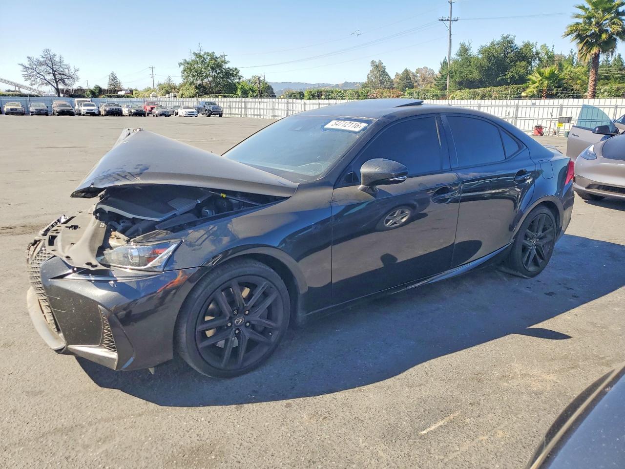 2020 Lexus IS 350 F Sport, VIN JTHGZ1B21L5036004 — Front end
