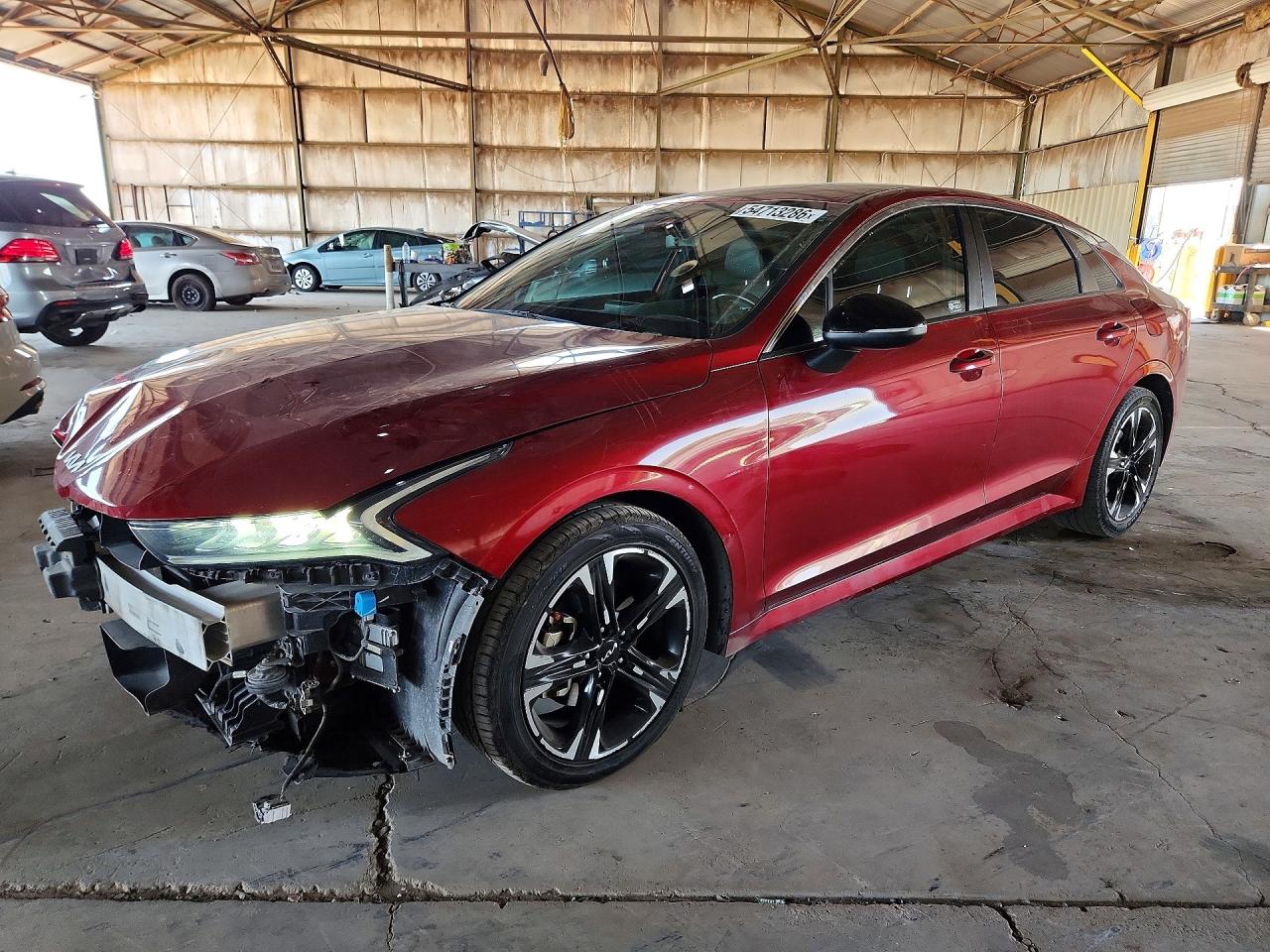 2022 Kia K5 GT-Line, VIN 5XXG64J20NG137899 — Front end