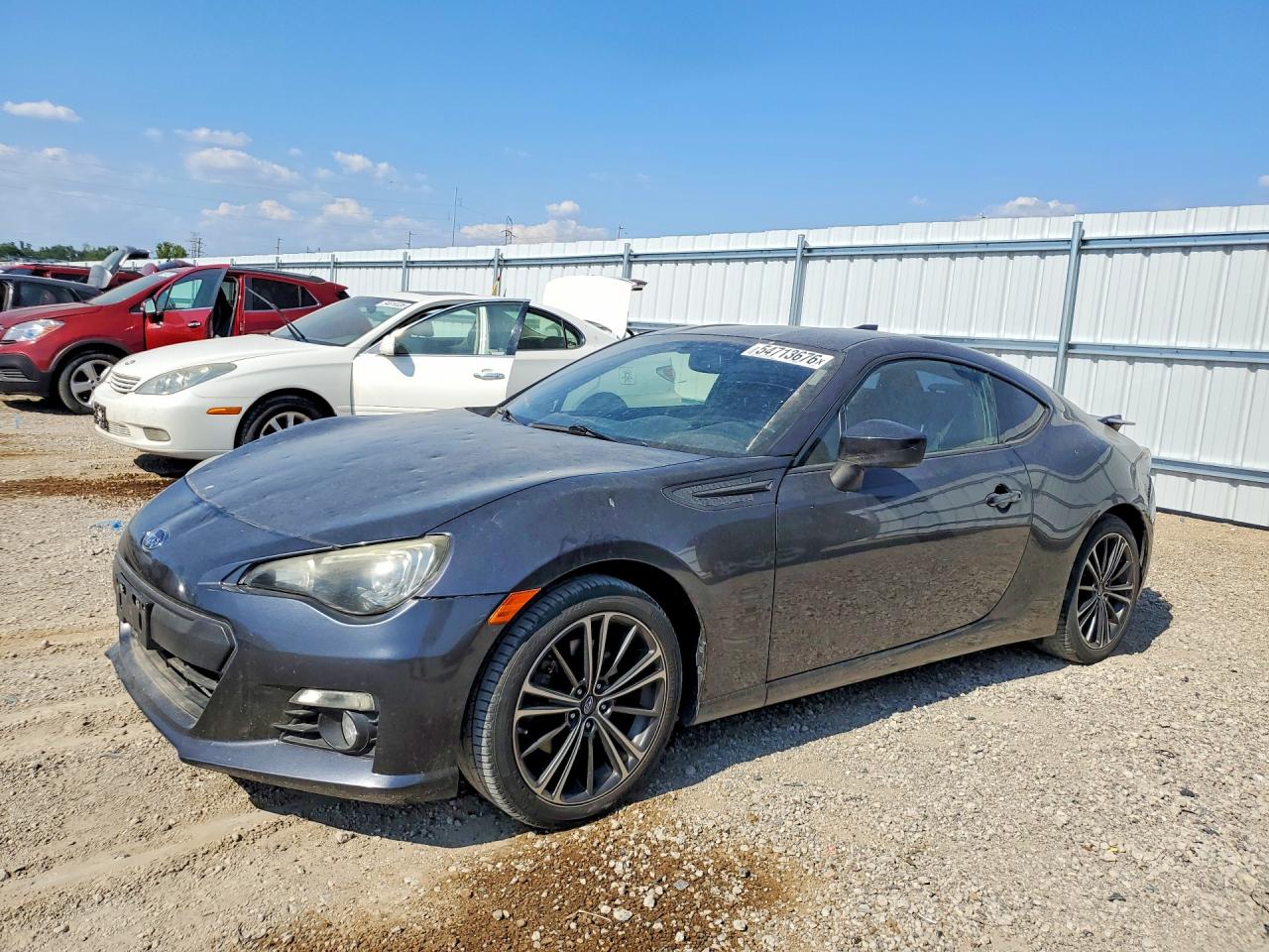 2014 Subaru BRZ Limited, VIN JF1ZCAC10E9603807 — Hail