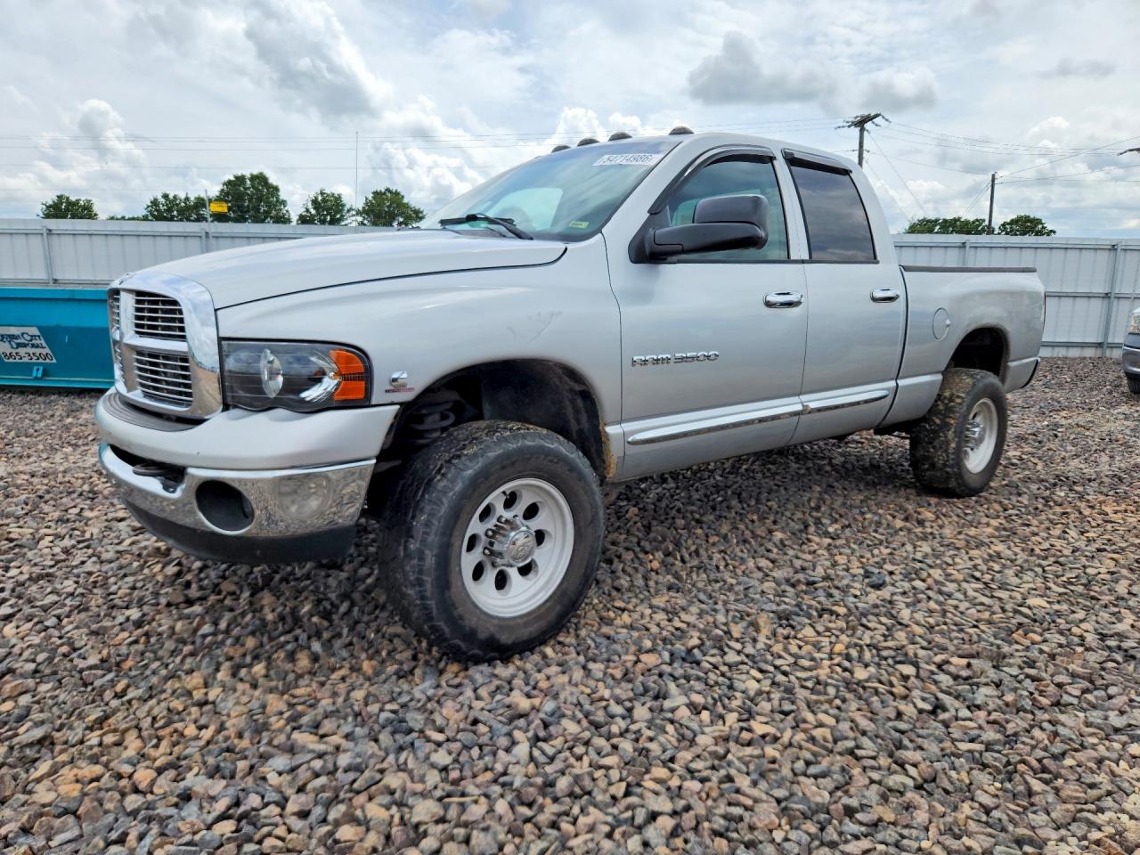 2005 Dodge 3500 SLT, VIN 3D7LS38C55G822549 — Hail