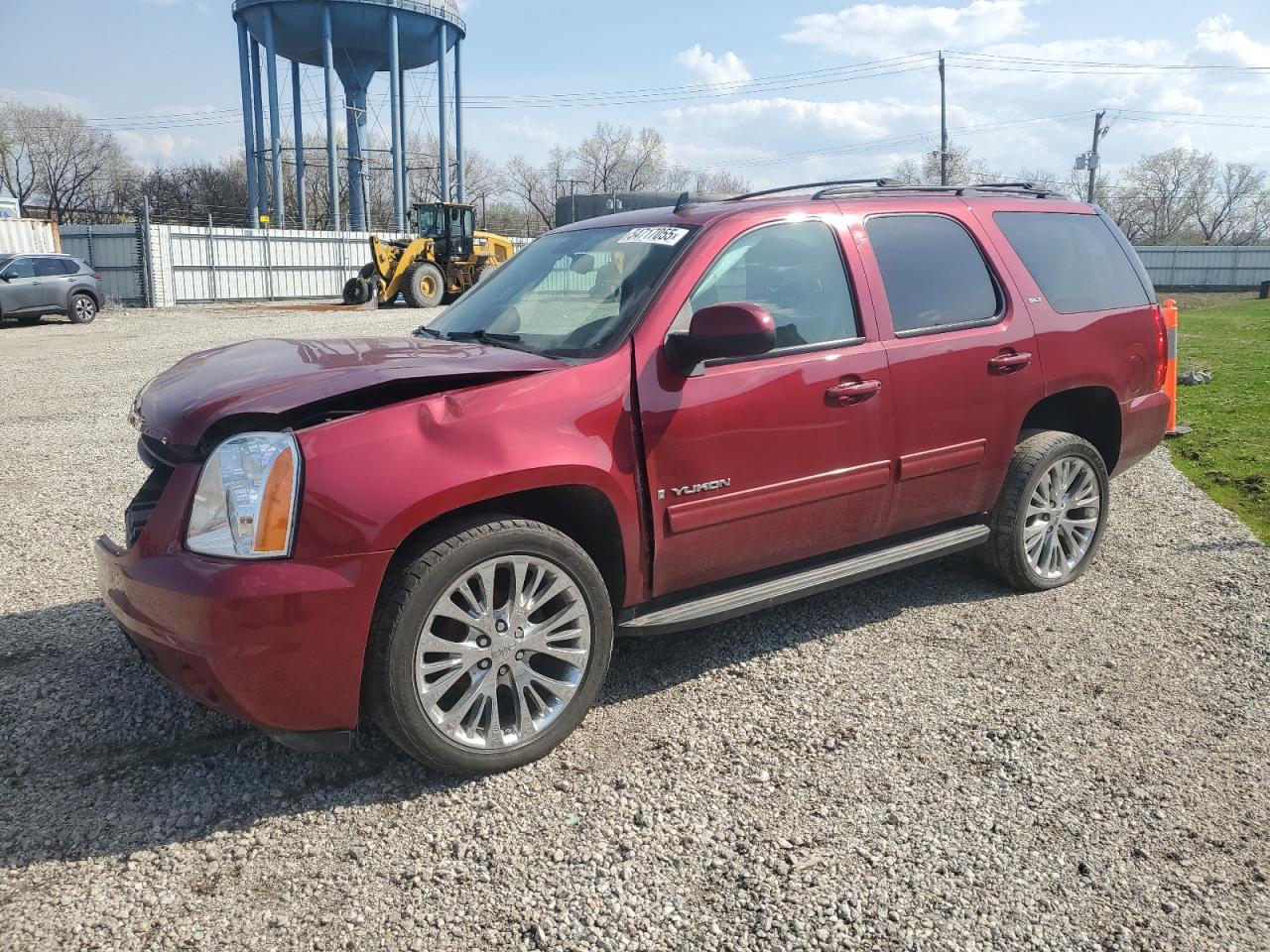 2009 GMC Yukon SLT 4SB, VIN 1GKFK33059R278553 — Front end