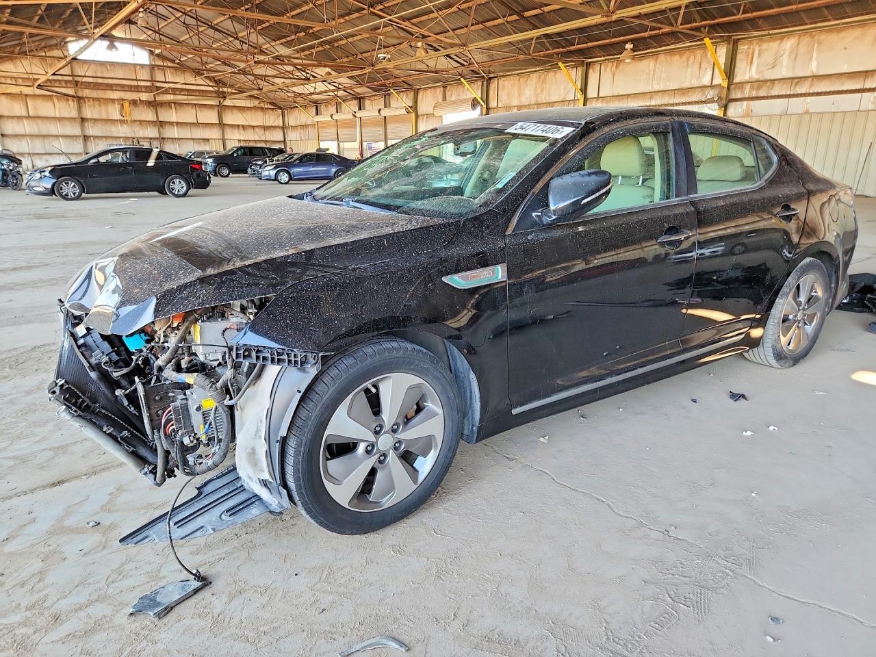 2015 Kia Optima EX, VIN KNAGN4AD7F5090975 — Перед