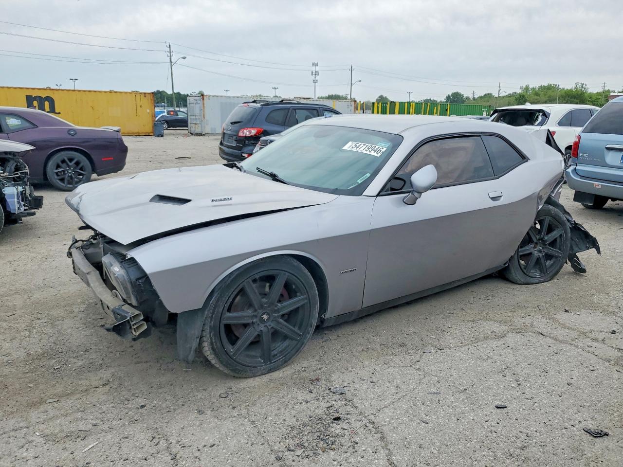 2018 Dodge Challenger R/T Shaker, VIN 2C3CDZBT8JH225099 — Rear end