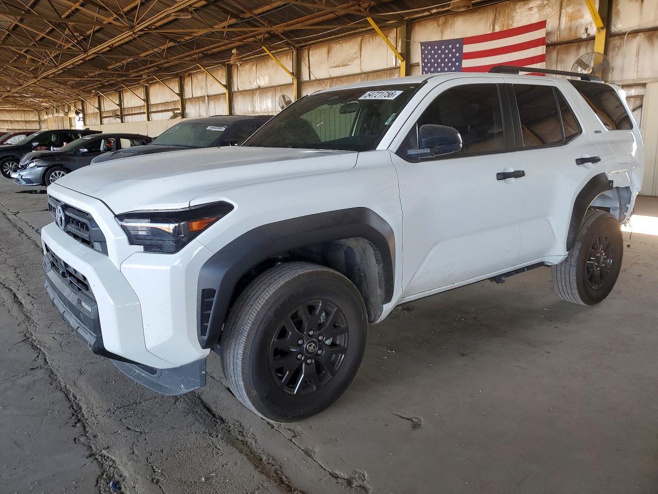 2025 Toyota 4Runner SR5, VIN JTEVA5AR3S5004462 — Rear end