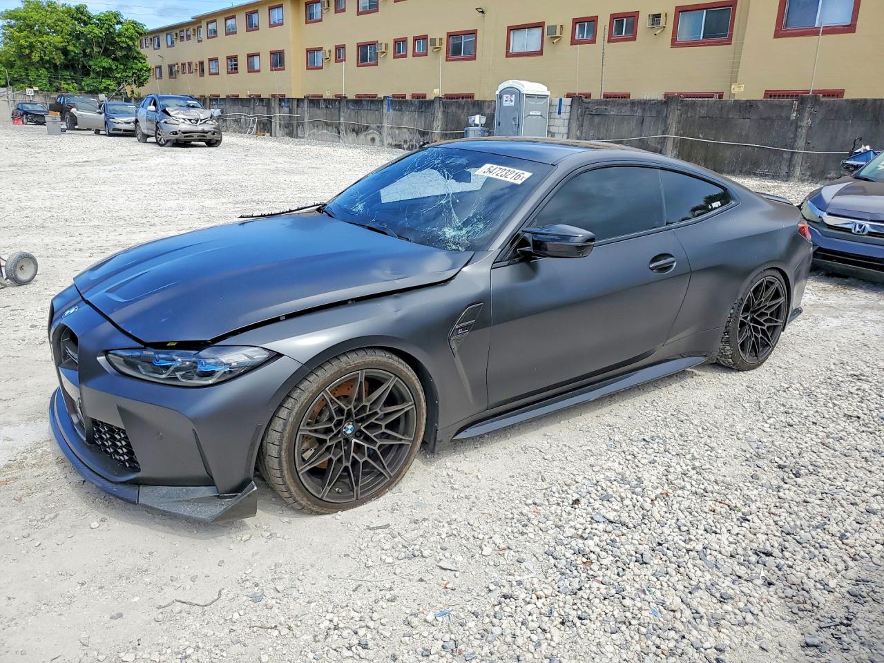 2024 BMW M4 Competition xDrive, VIN WBS43AZ00RCP53310 — Front end