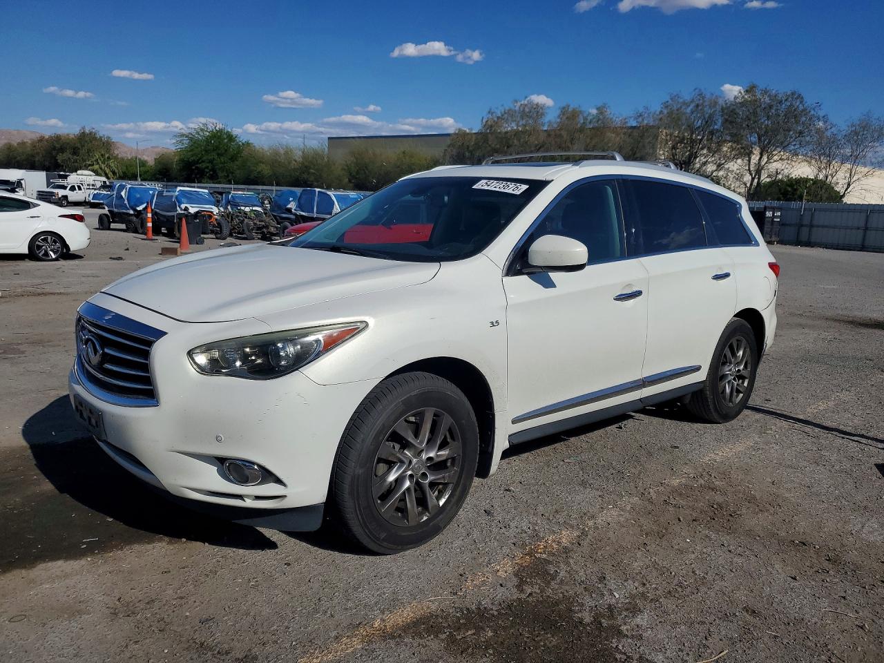 2014 Infiniti QX60, VIN 5N1AL0MM4EC547993 — Rear end