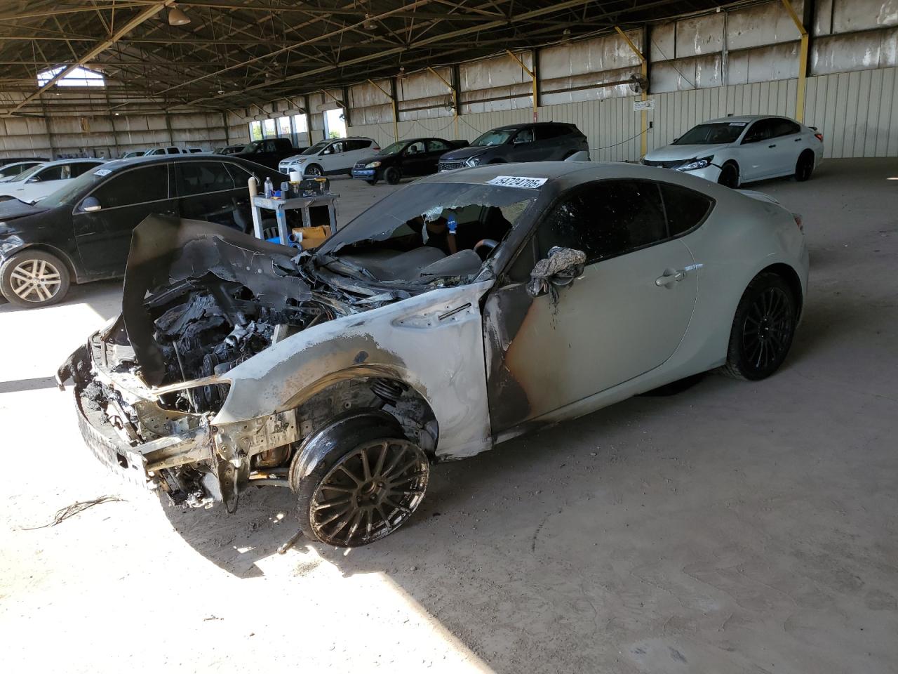 2016 Scion FR-S, VIN JF1ZNAA17G9706643 — Burn