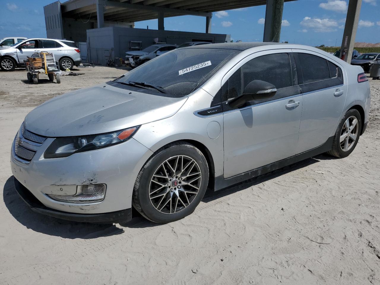 2011 Chevrolet Volt, VIN 1G1RD6E41BU102888 — Normal wear