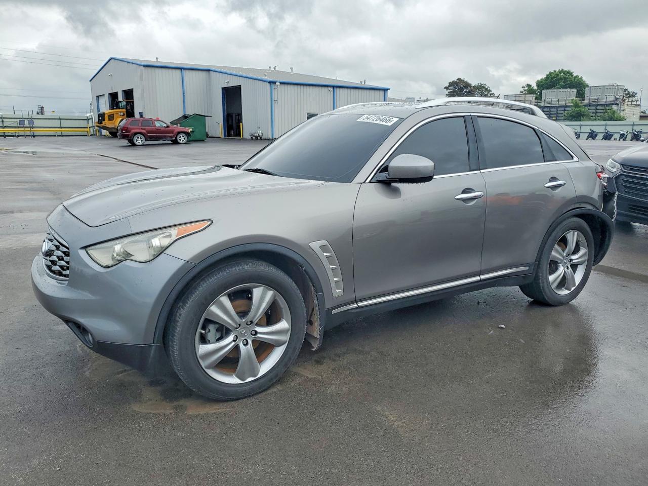 2009 Infiniti FX, VIN JNRAS18U69M102680 — Rear end