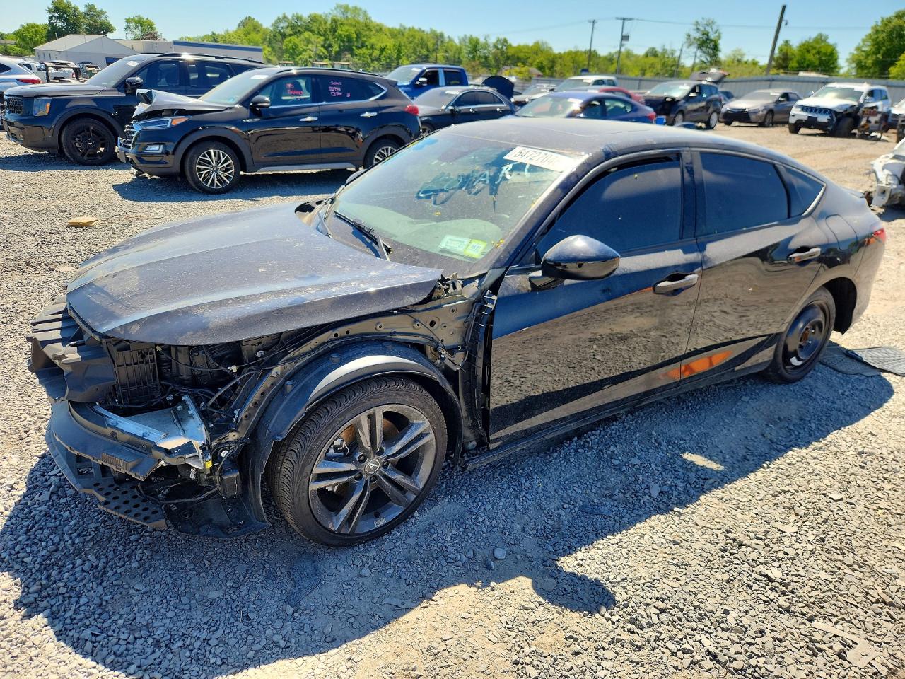 2025 Acura Integra w/A-Spec Package, VIN 19UDE4H30SA012222 — Stripped