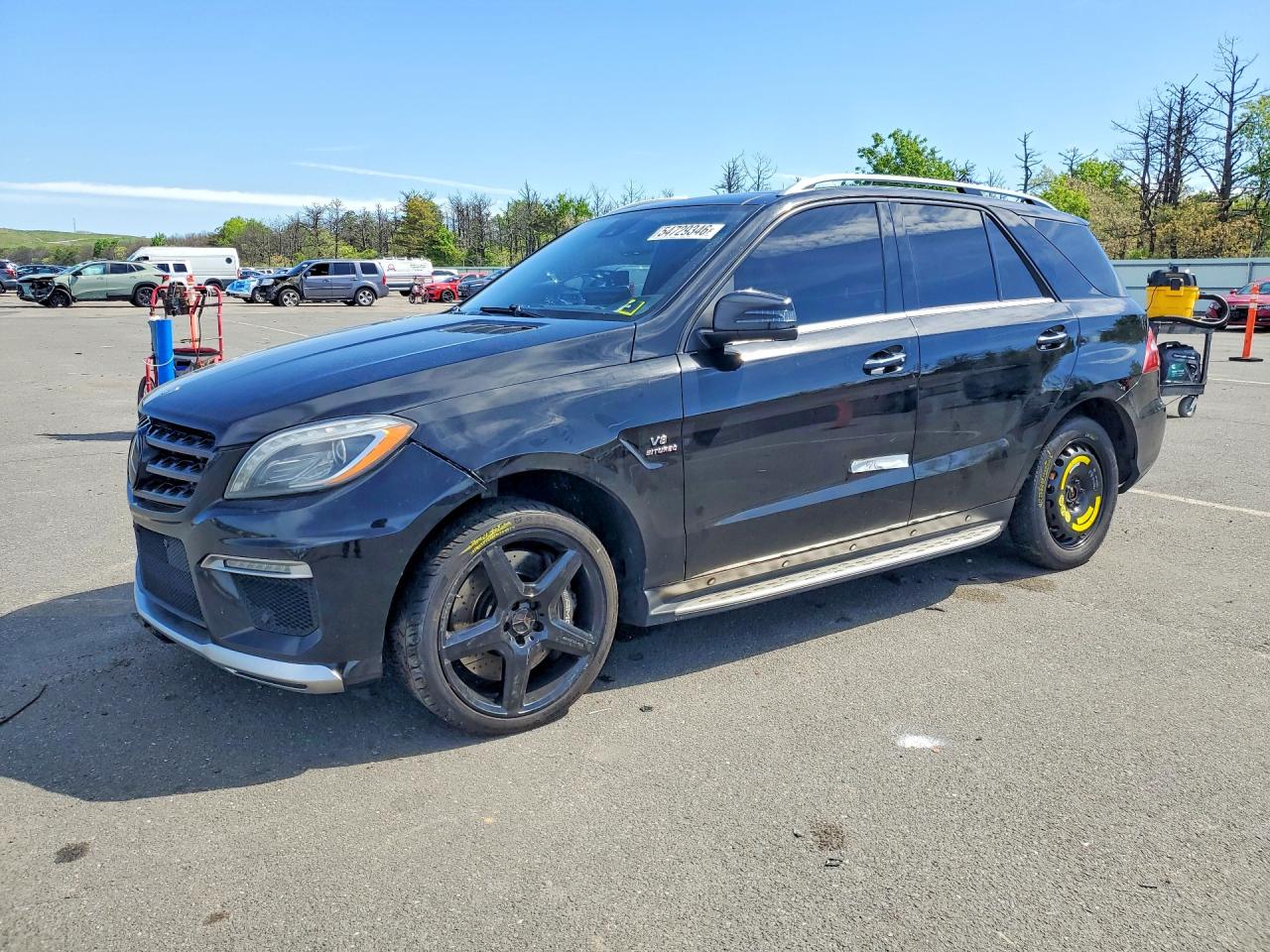 2014 Mercedes-Benz M 63 AMG, VIN 4JGDA7EB6EA342440 — Water / flood