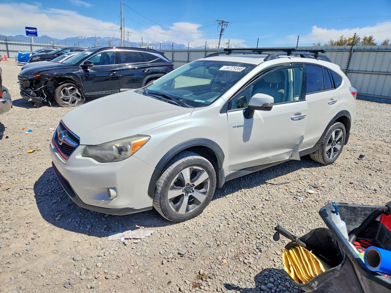 2014 Subaru Crosstrek Touring, VIN JF2GPBKC2EH346333 — Side