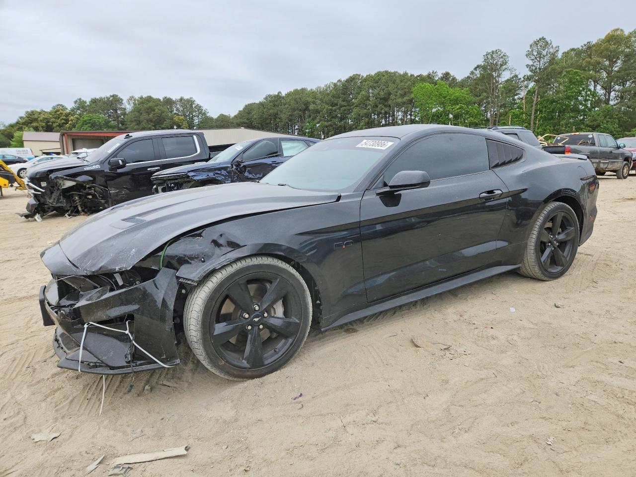2021 Ford Mustang GT, VIN 1FA6P8CF4M5152818 — Front end