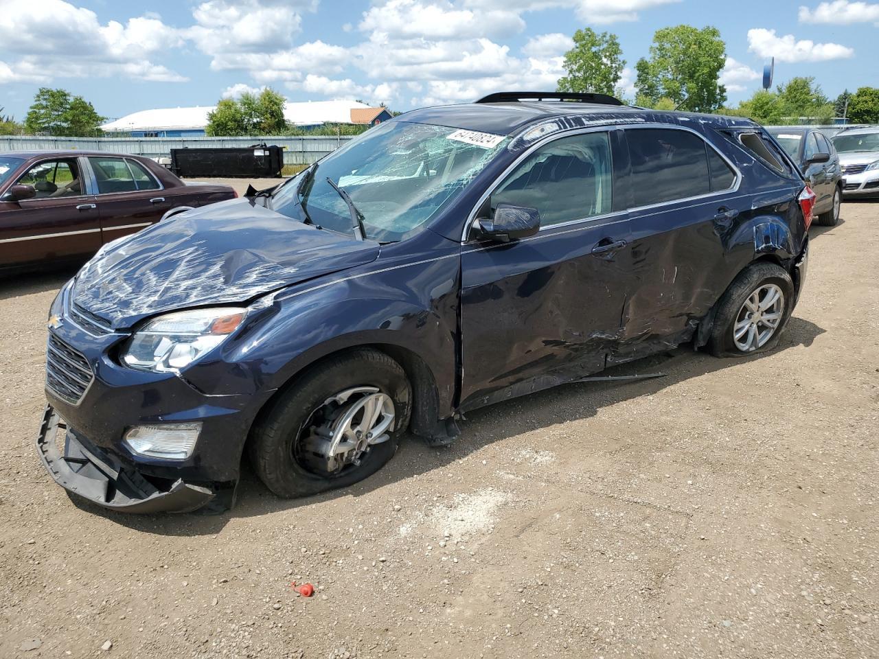 2017 Chevrolet Equinox LT, VIN 2GNALCEK2H1574484 — Rollover