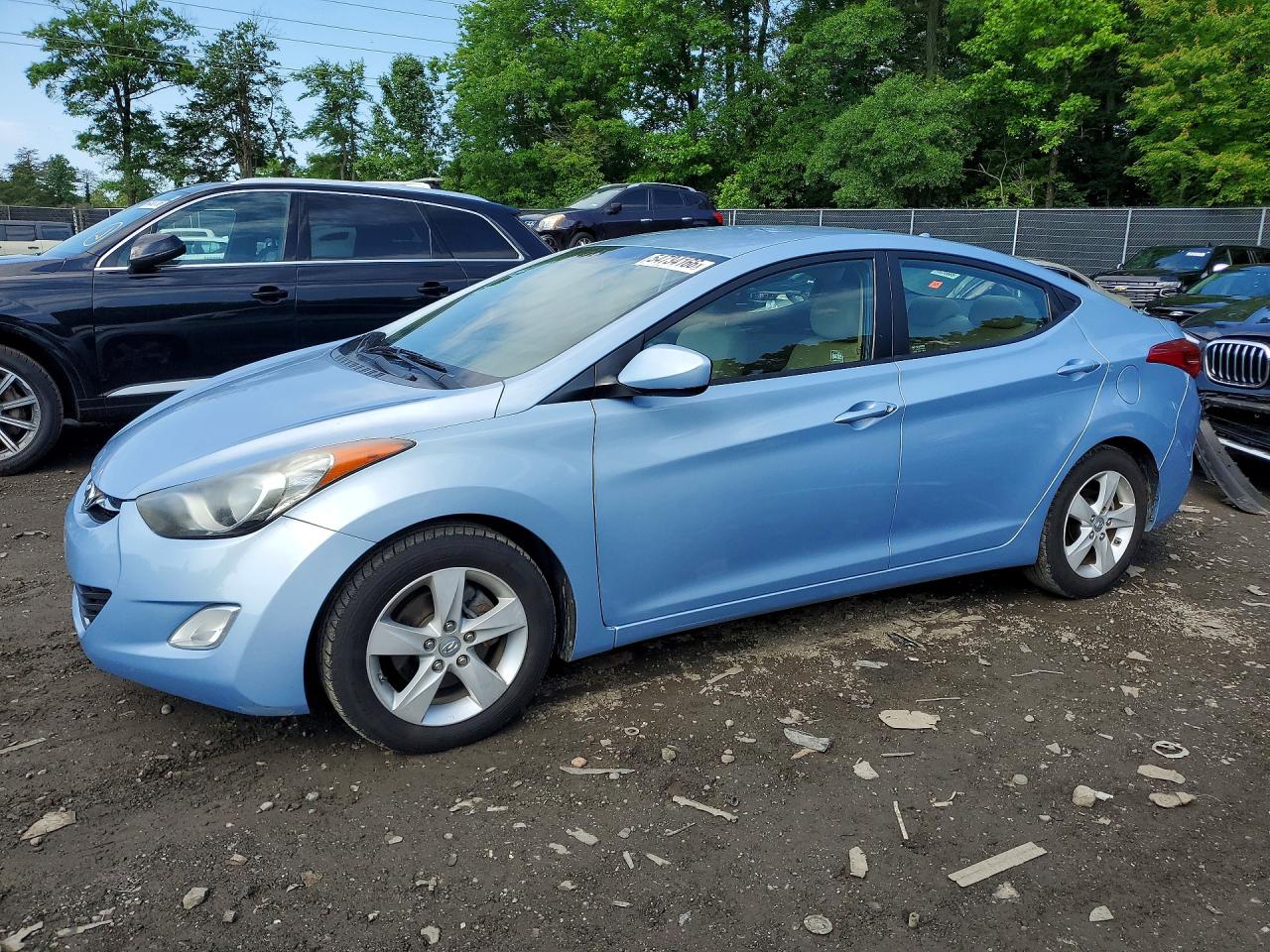 2012 Hyundai Elantra GLS, VIN KMHDH4AE4CU449413 — Side