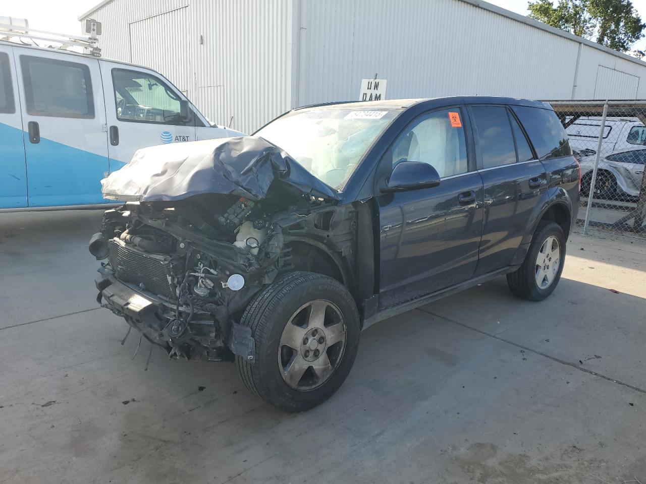 2007 Saturn VUE V6, VIN 5GZCZ53417S856502 — Vandalism
