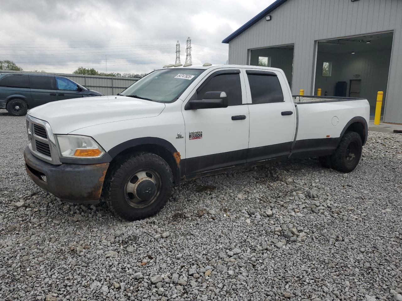 2011 Ram 3500 Laramie, VIN 3D73M4CL5BG591901 — Minor dents and scratches