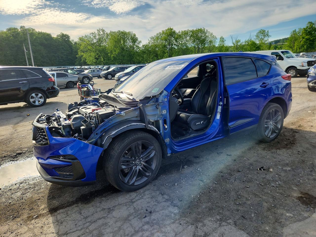 2021 Acura RDX w/A-Spec Package, VIN 5J8TC2H65ML016998 — Stripped