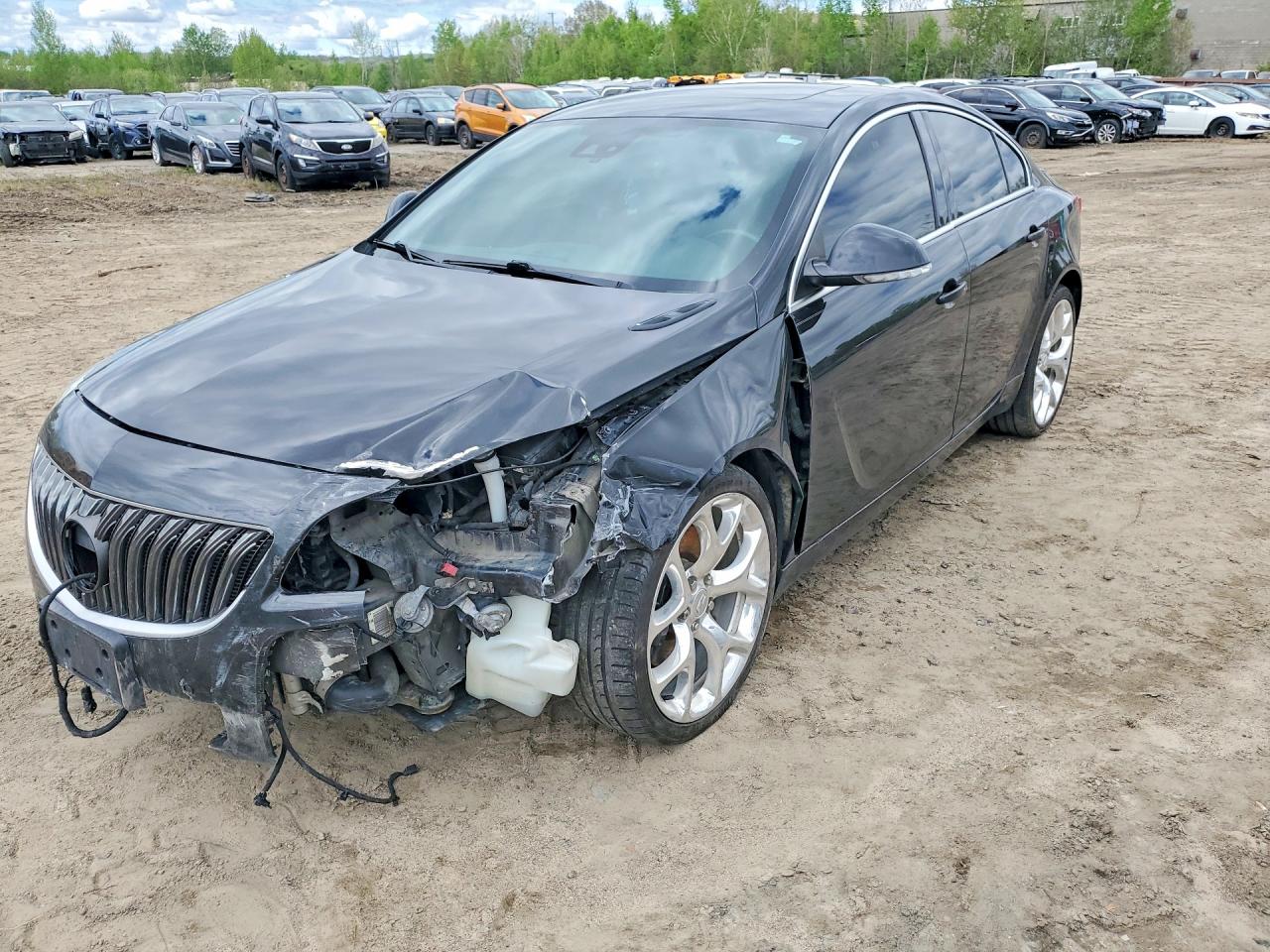 2014 Buick Regal GS, VIN 2G4GT5GX3E9323845 — Front end