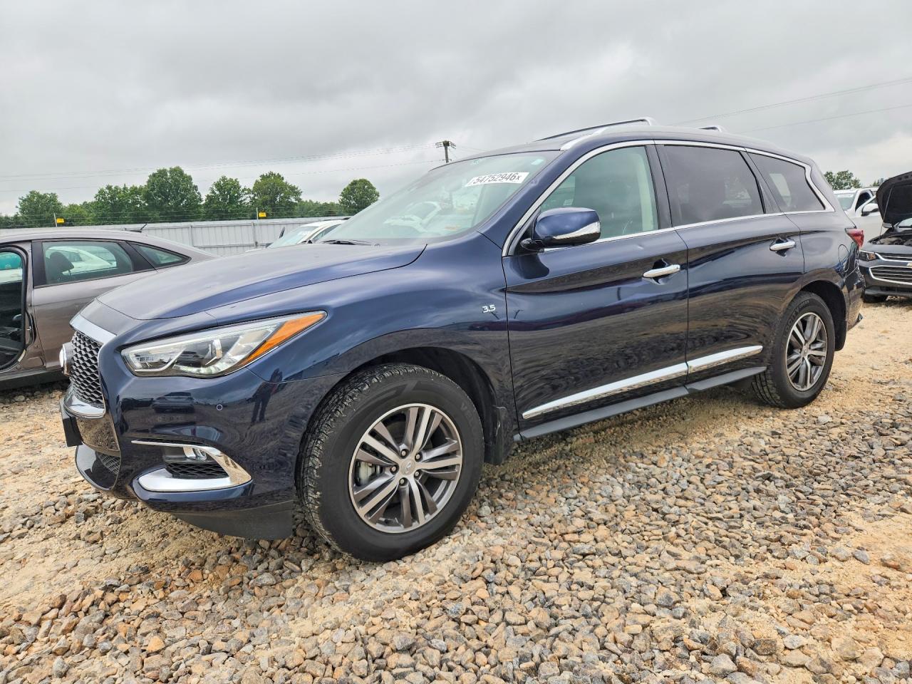 2020 Infiniti QX60 Luxe, VIN 5N1DL0MM2LC540583 — Hail
