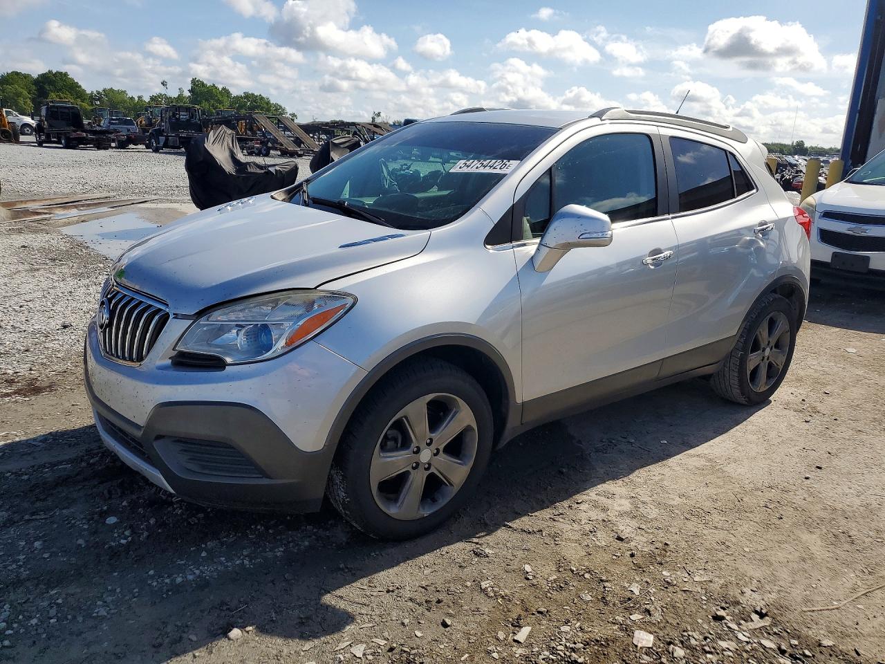 2014 Buick Encore, VIN KL4CJASB8EB784562 — Engine fire