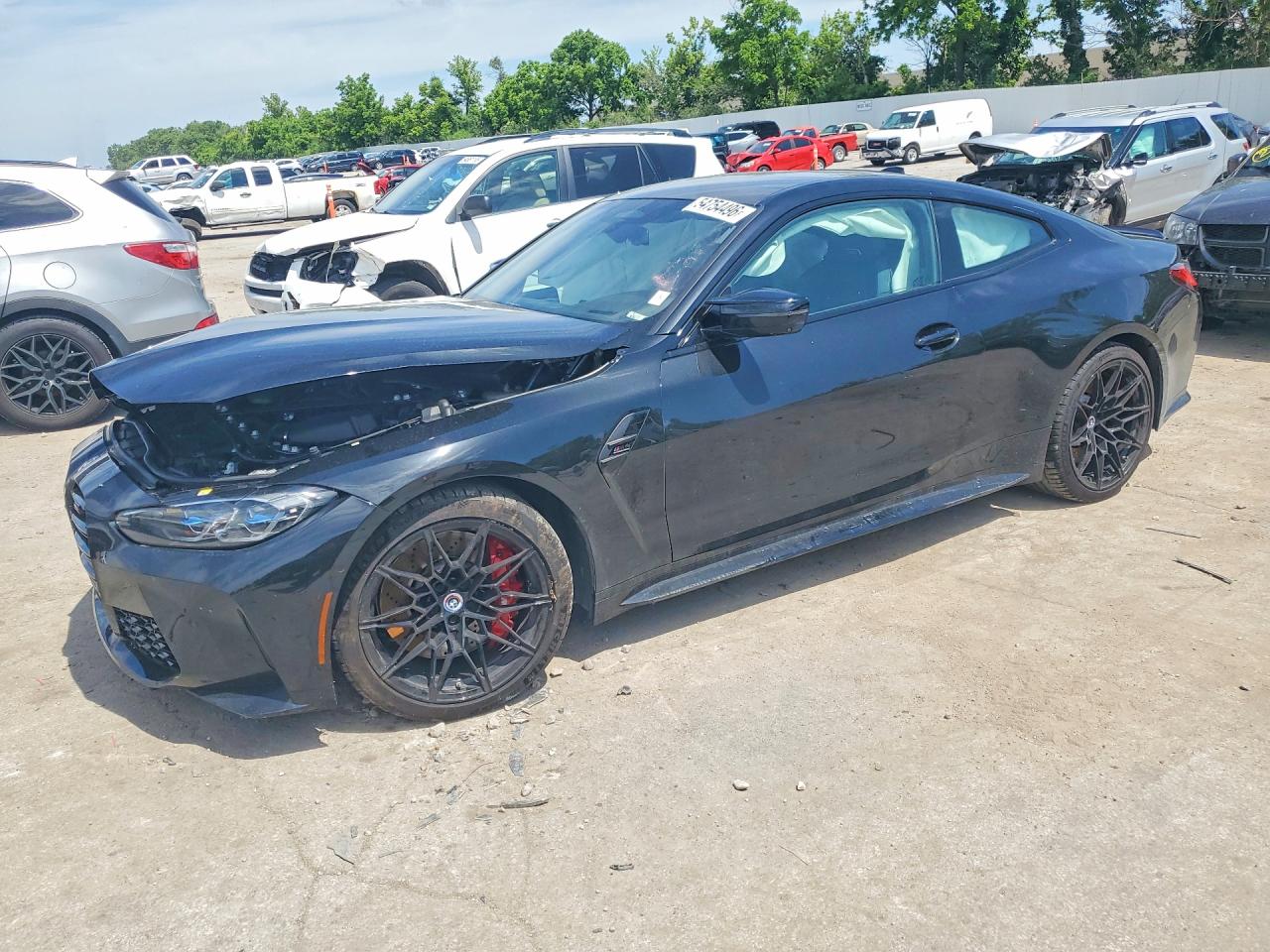 2023 BMW M4 Competition xDrive, VIN WBS43AZ0XPCM25065 — Front end