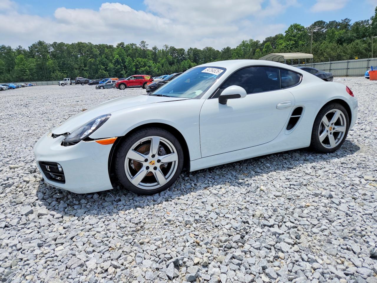 2016 Porsche Cayman, VIN WP0AA2A85GK170130 — Front end