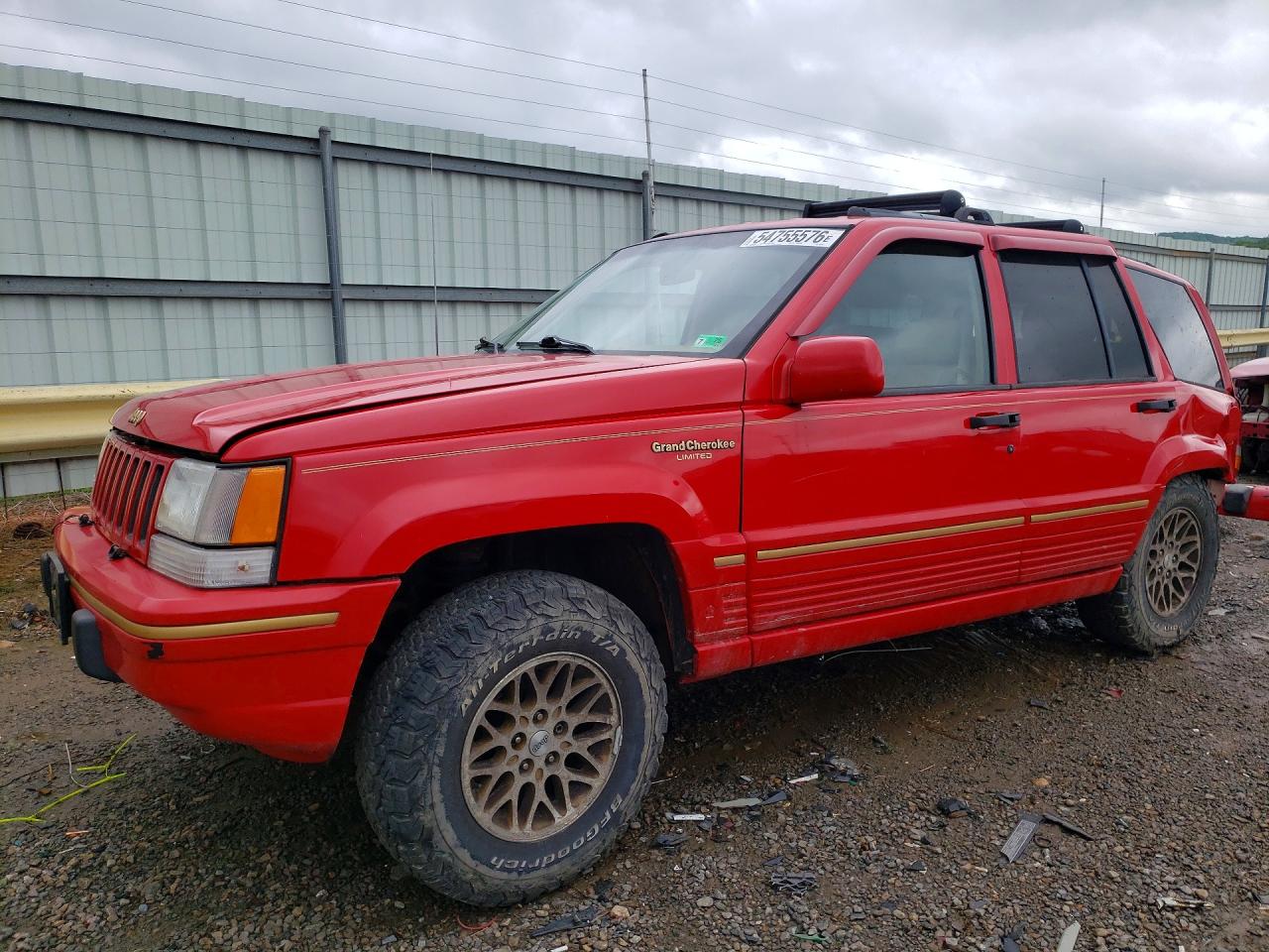 1995 Jeep Grand Cherokee Limited, VIN 1J4GZ78S3SC604219 — Rear end
