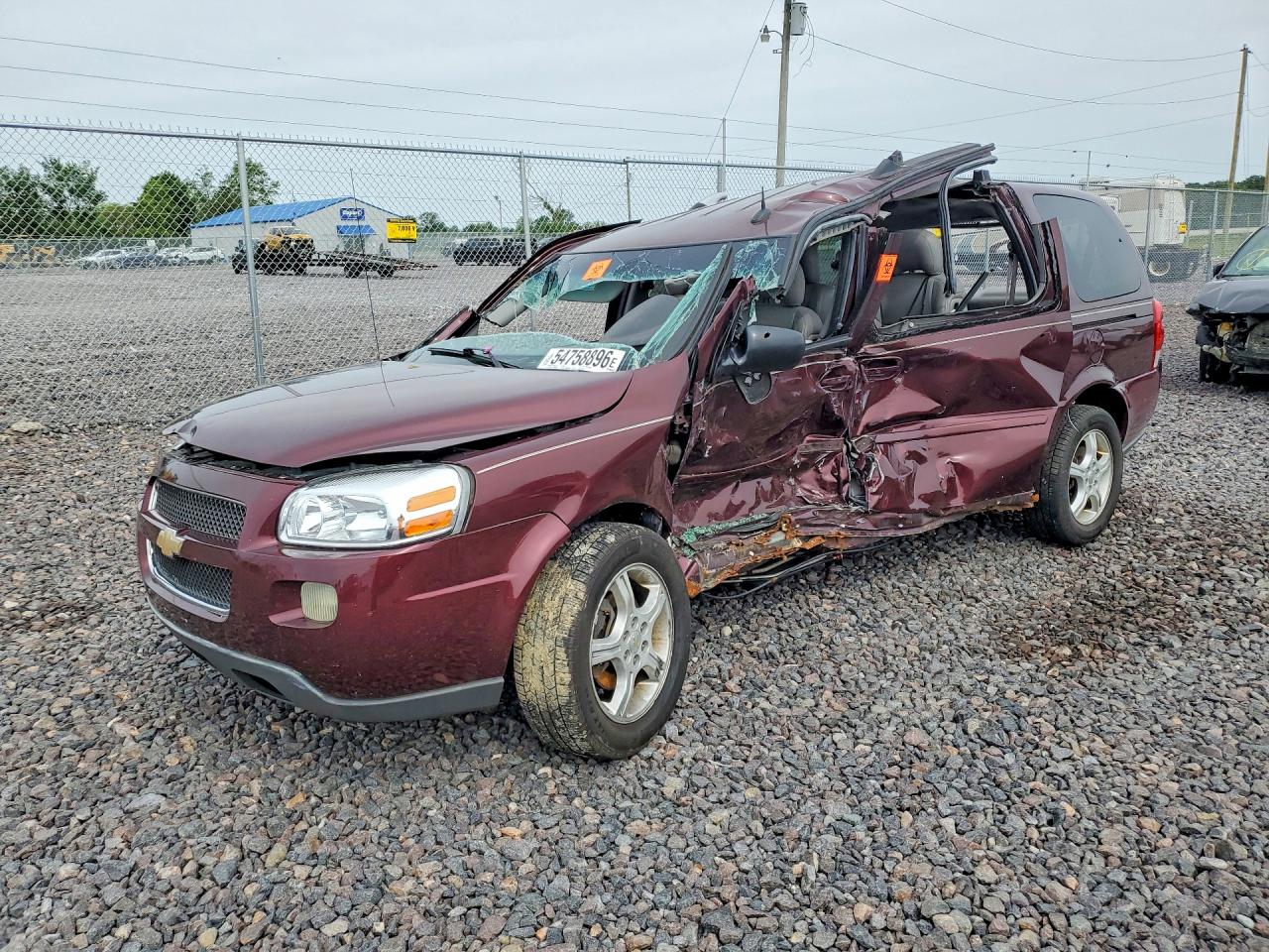 2006 Chevrolet Uplander 2LT, VIN 1GNDV33L66D118475 — Rollover