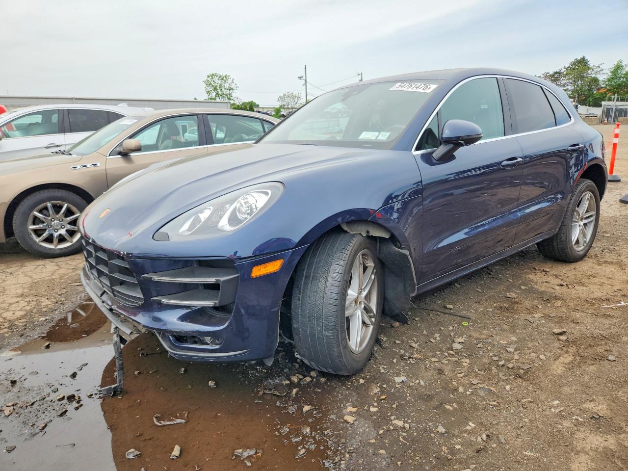 2015 Porsche Macan Turbo, VIN WP1AF2A50FLB94785 — Undercarriage