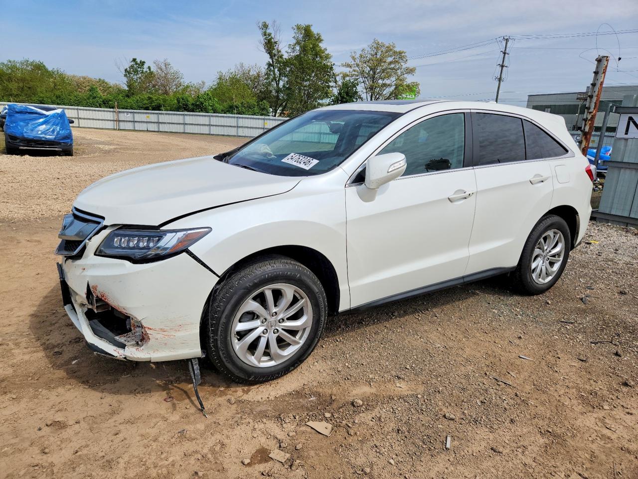 2017 Acura RDX, VIN 5J8TB4H32HL032067 — Front end