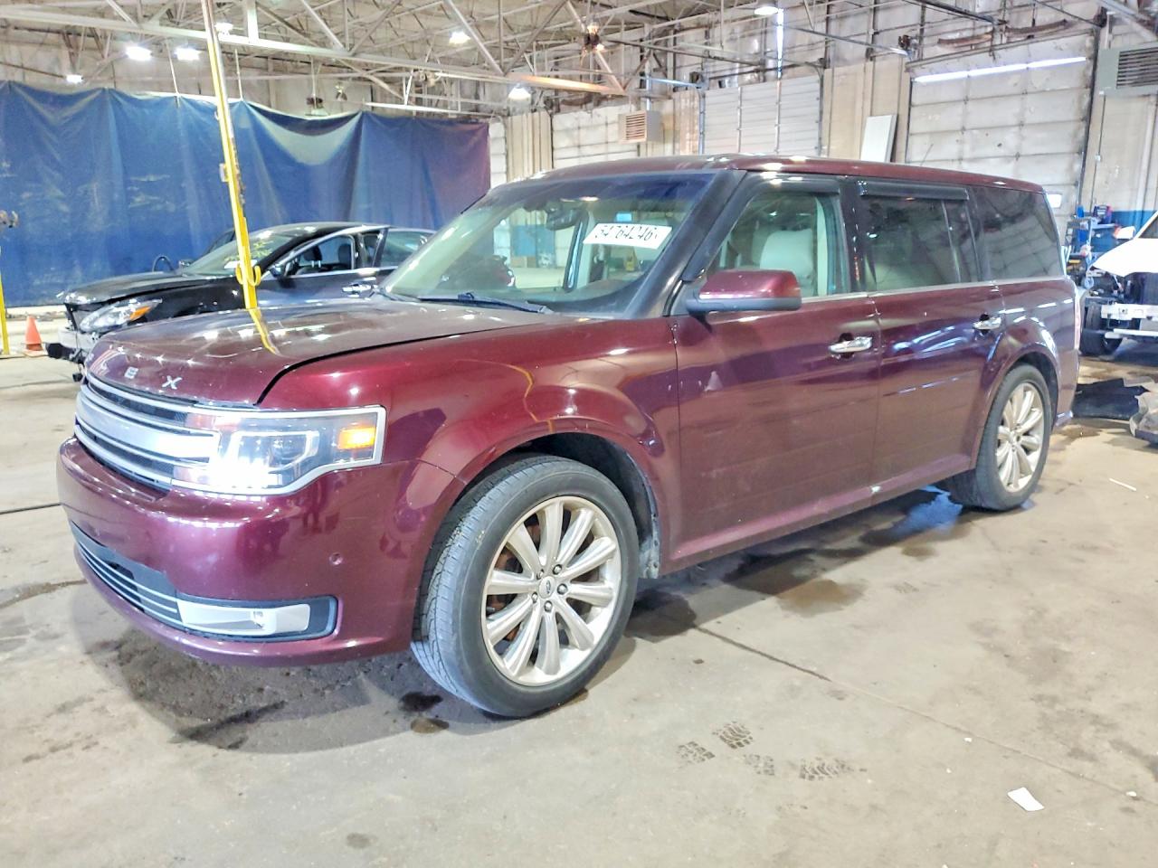 2017 Ford Flex Limited EcoBoost, VIN 2FMHK6DT1HBA10675 — Rear end