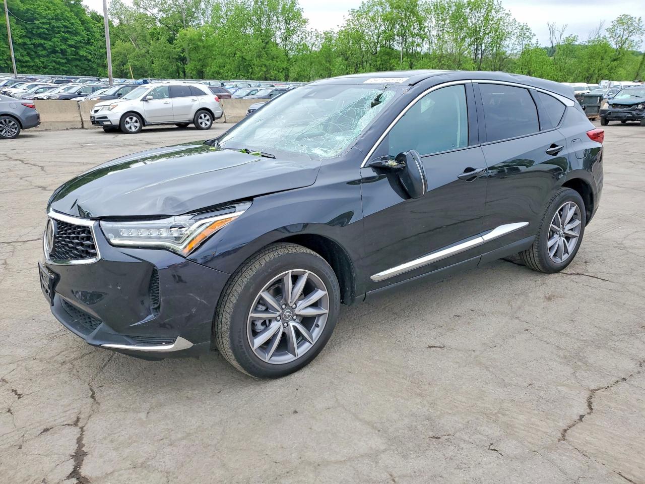 2023 Acura RDX Technology, VIN 5J8TC2H57PL021261 — Крыша