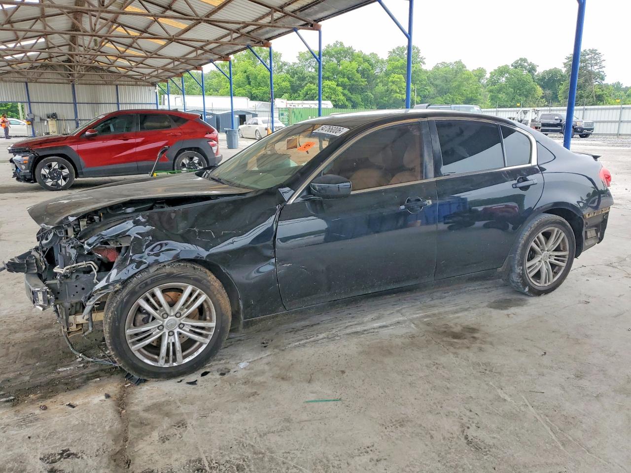 2011 Infiniti G37 Journey, VIN JN1CV6AP1BM506738 — Rollover