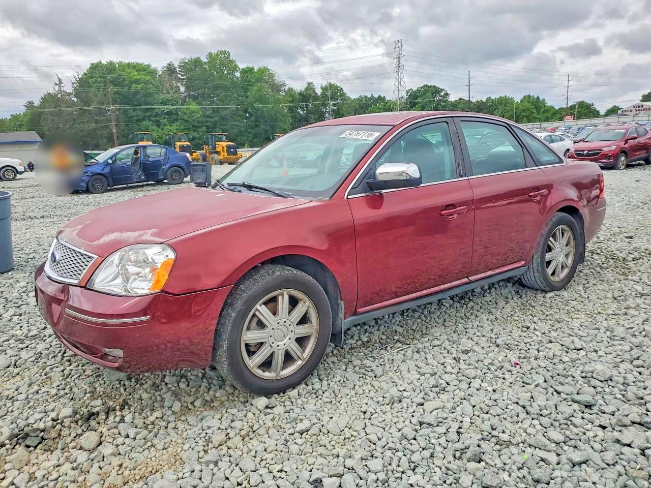 2007 Ford Five Hundred Limited, VIN 1FAFP28127G108500 — Rear end