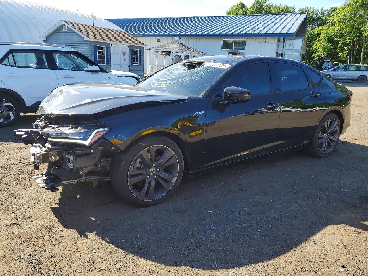 2023 Acura TLX w/A-Spec Package, VIN 19UUB6F52PA003179 — Front end
