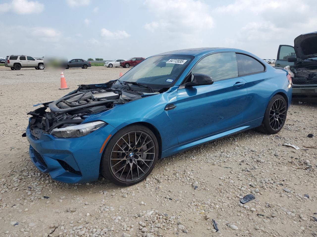 2021 BMW M2 Competition, VIN WBS2U7C05M7H42453 — Front end