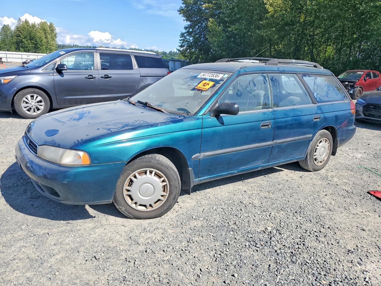 1997 Subaru Legacy L, VIN 4S3BK4353V6305482 — Перед