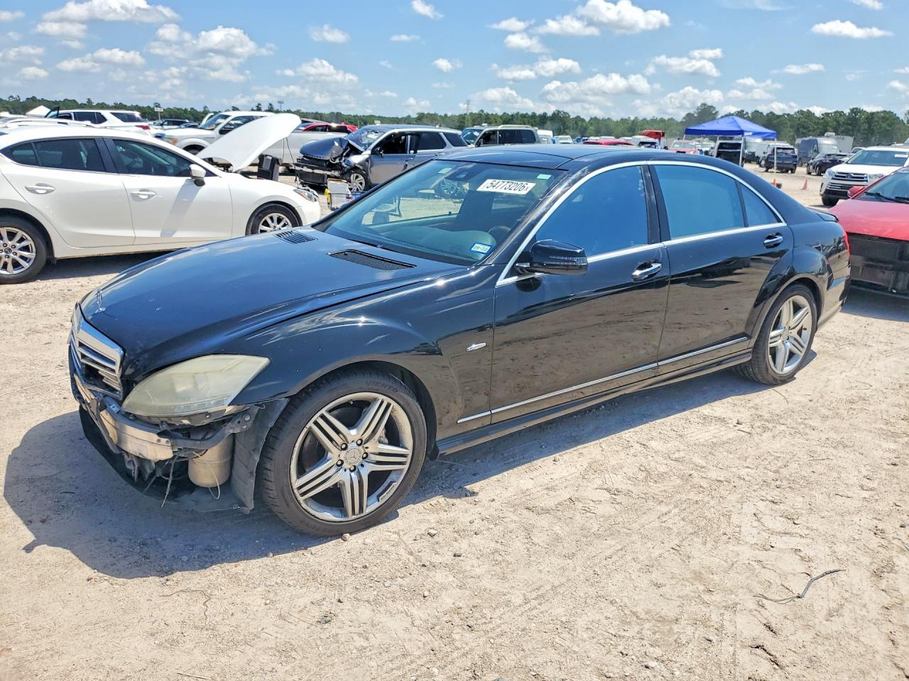 2012 Mercedes-Benz S 550, VIN WDDNG7DBXCA479277 — Front end