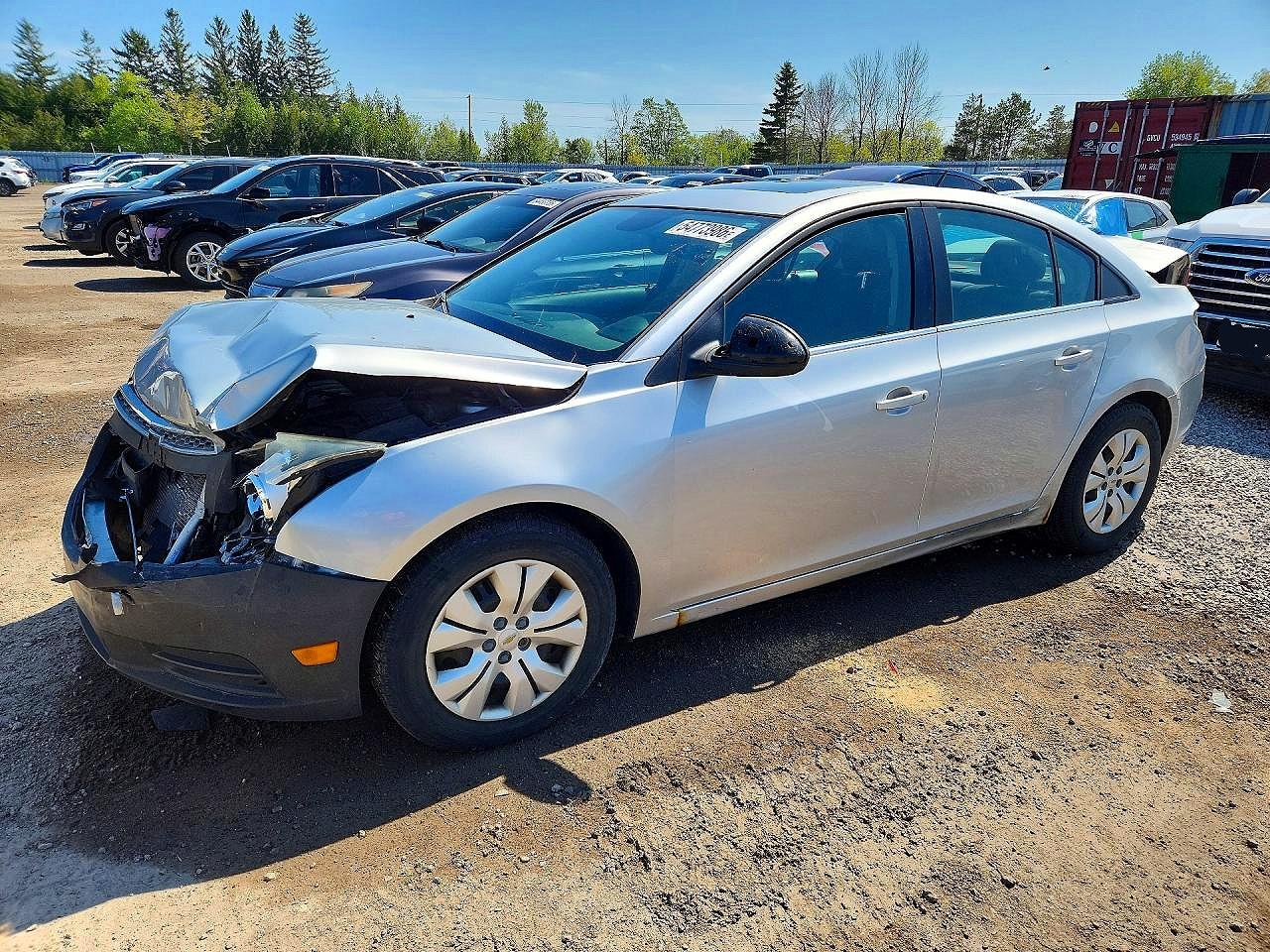 2014 Chevrolet Cruze 1LT, VIN 1G1PC5SB7E7319646 — Front end